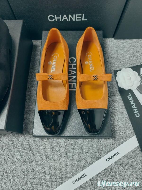 Chanel Classic Slingback Bow Flats - LY00290