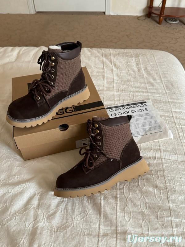 Agoge Autumn Winter New British Style Ankle Boots Martin Boots - KFY00