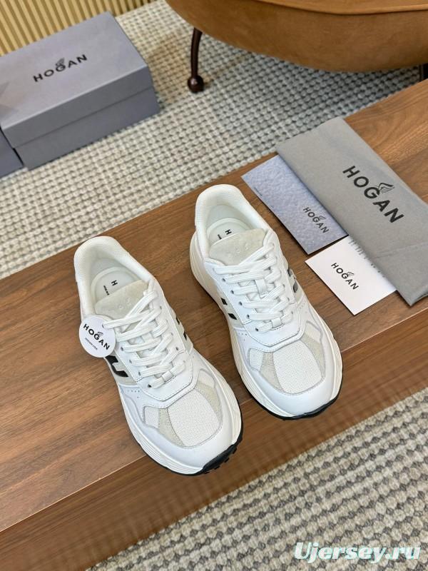 Hogan H-STRIPES Series Couple Thick Sole Dad Shoes Casual Sneakers - LY00370/LY00380