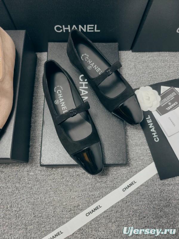 Chanel Classic Slingback Bow Flats - LY00290