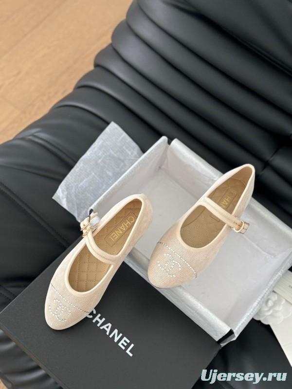 Chanel 2025 SS Runway Mary Jane Flats - LY00300