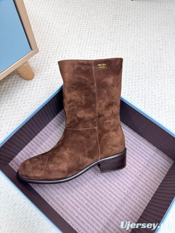 Prada 2025/SS Mid Boots - LY0370