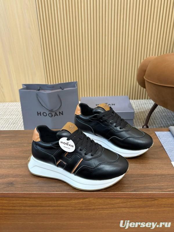 Hogan H-STRIPES Series Couple High Platform Dad Shoes Sneakers - AS00350