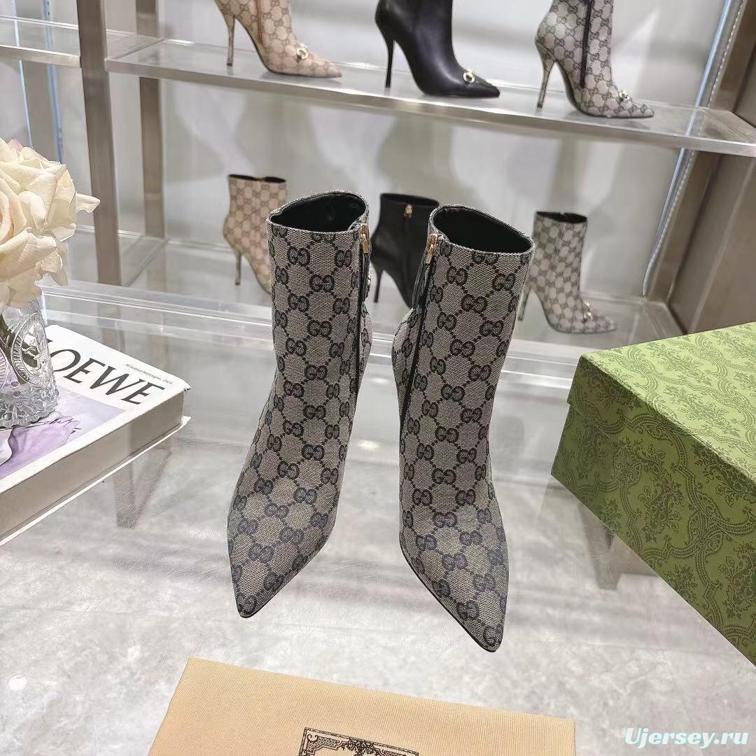 Gucci Classic Women's Shoes with 10.5cm Heel and Original GG Buckle - LY00370