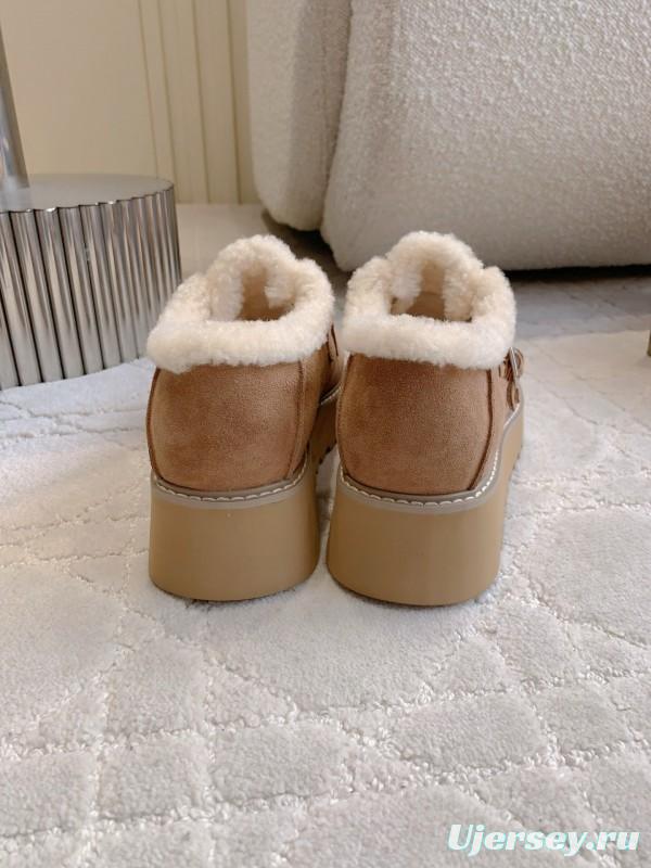 UGG 2025/SS Wool Warm Platform Casual Shoes - AS00300