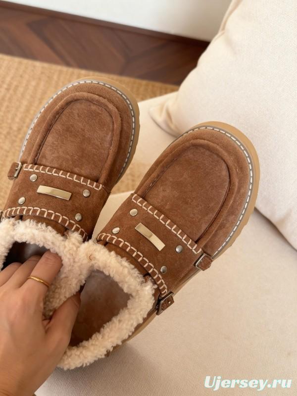 SugarSu Retro Snow Boots Platform Sole Casual Shoes - KFY00270