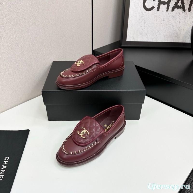 Chanel Classic Flap Chain CC Buckle Loafers - LY00320