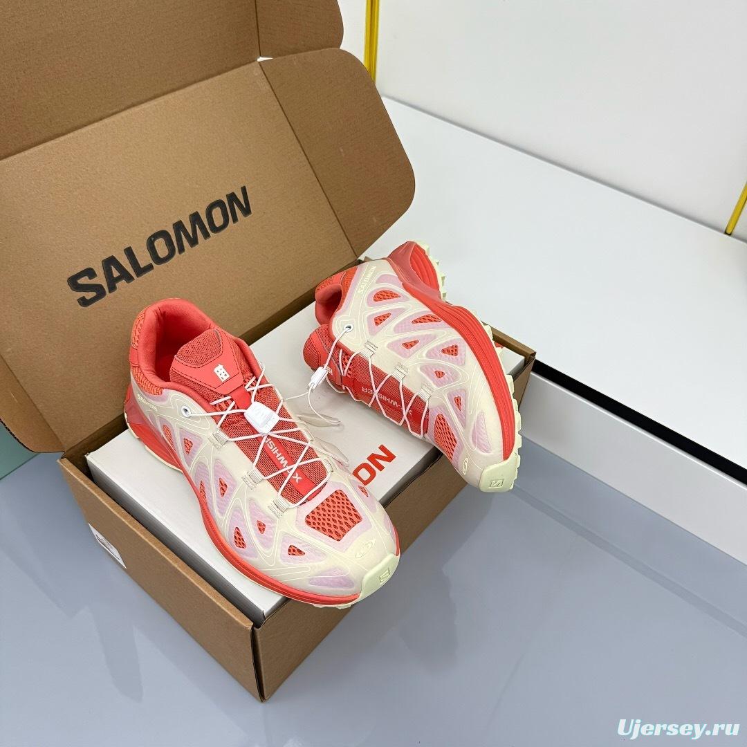 Salomon XT Whisper Casual Shoes with Thick Sole and Color Blocking - LY00310