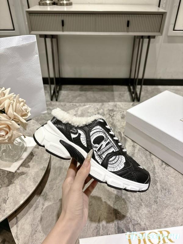 Dior Chrono Casual Sports Running Shoes Dad Sneakers Half-Drag - KFY00390