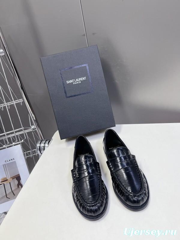 Saint Laurent 2025/SS Classic Loafer Flats - KFY00350