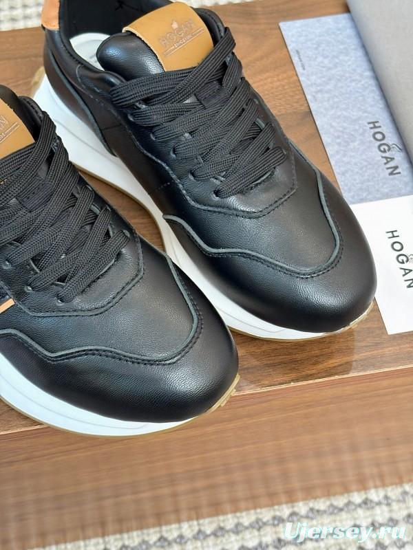 Hogan H-STRIPES Series Couple High Platform Dad Shoes Sneakers - AS00350