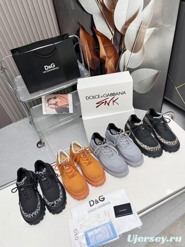 D&G Chunky Derby Casual Big Head Shoes - AS00340