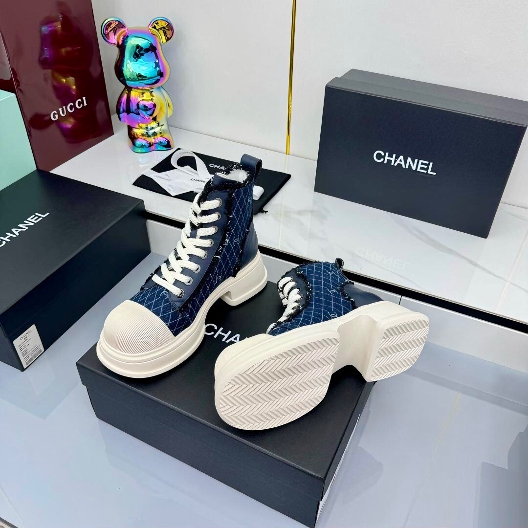 Chanel 2025/SS Short Boots Essential Autumn Winter Fashion Item - LY00380