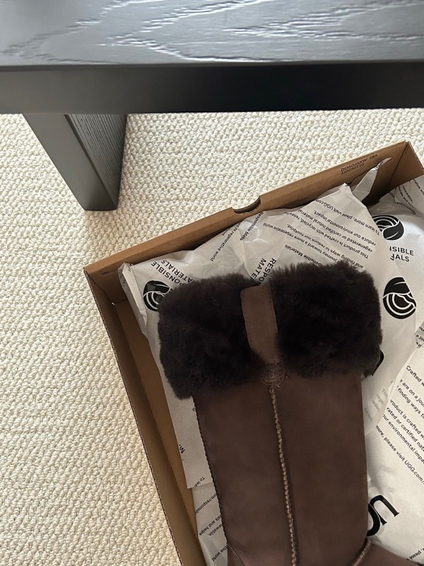 UGG High Boot Snow Boots with Fur Collar - AS00370