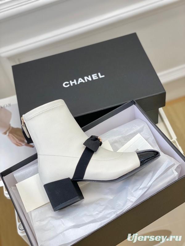 Chanel 2025 SS Bow Mary Jane Ankle Boots - LY00320