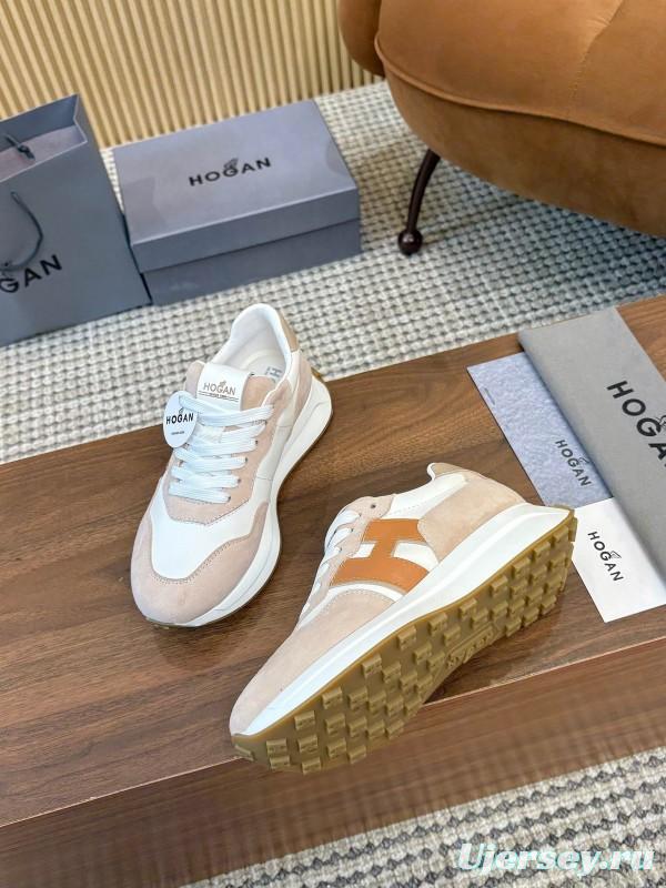 Hogan H-STRIPES Series Couple Thick Sole Dad Shoes Sneakers - AS00350