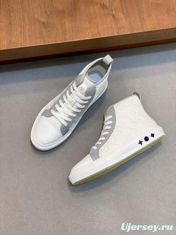 Adidas Originals Casual Sports Boots with Premium Leather Upper - KFY00460