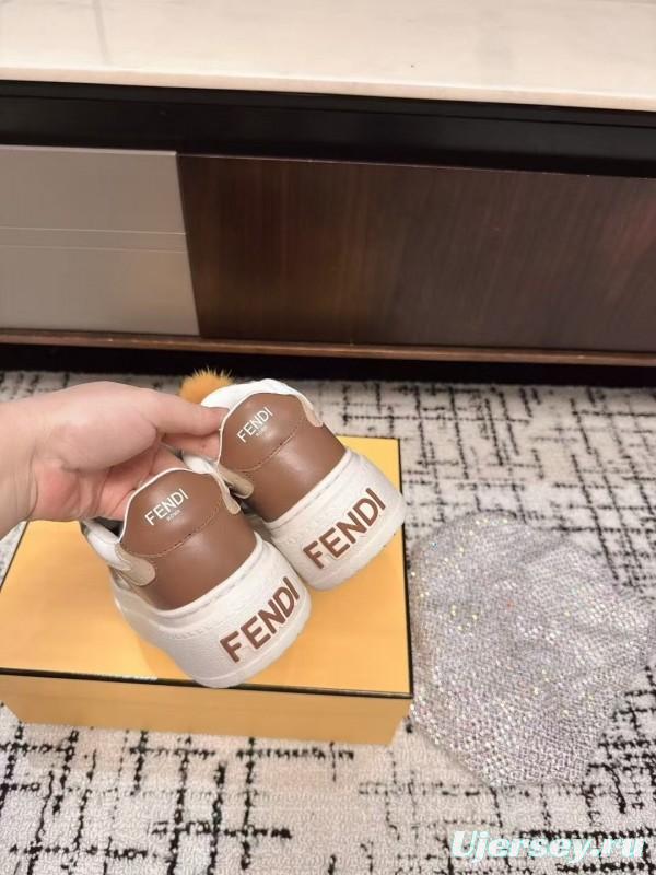 Fendi Match Series Platform Sneakers - KFY00320