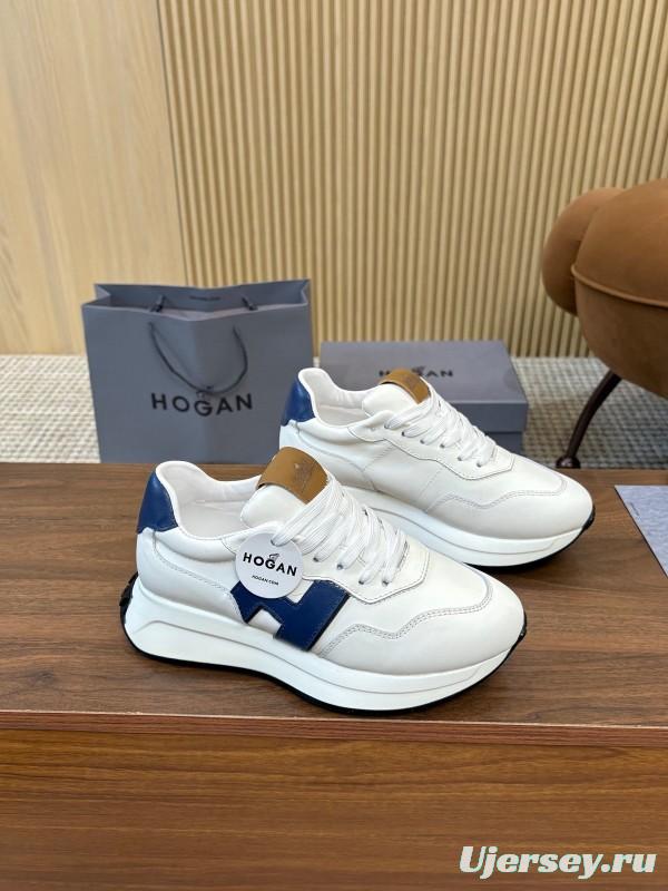 Hogan H-STRIPES Series Couple Thick Sole Dad Shoes Airship Shoes Casual Sports Shoes - AS00350