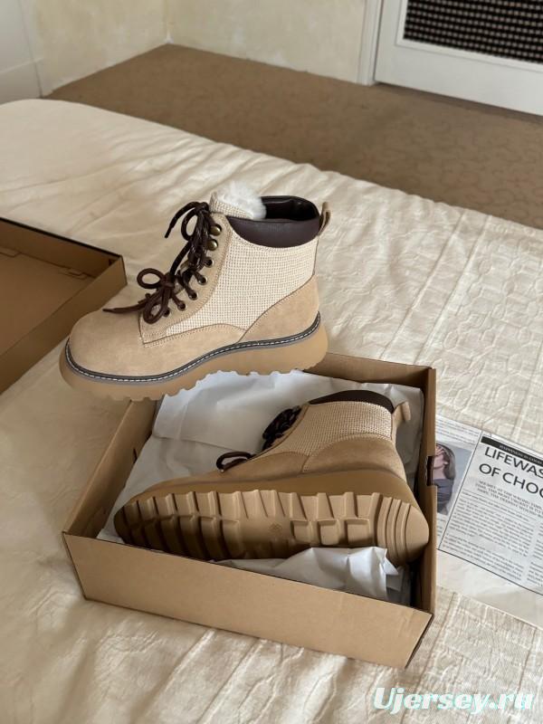 Agoge Autumn Winter New British Style Ankle Boots Martin Boots - KFY00