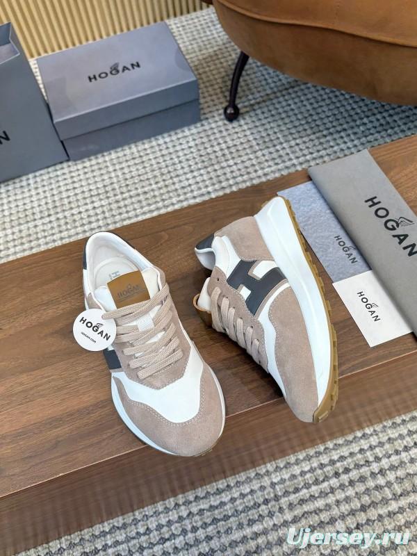 Hogan H-STRIPES Series Couple Thick Sole Dad Shoes Airship Shoes Casual Sports Shoes - AS00350