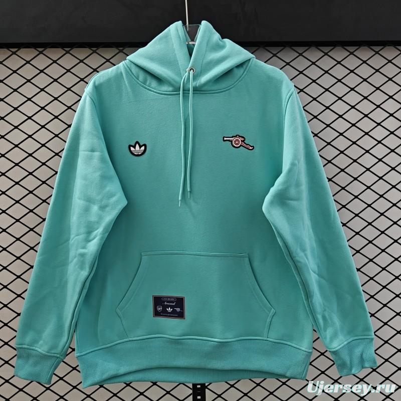 25/26 Arsenal Embroidered Logo Hoodie 7 Colors