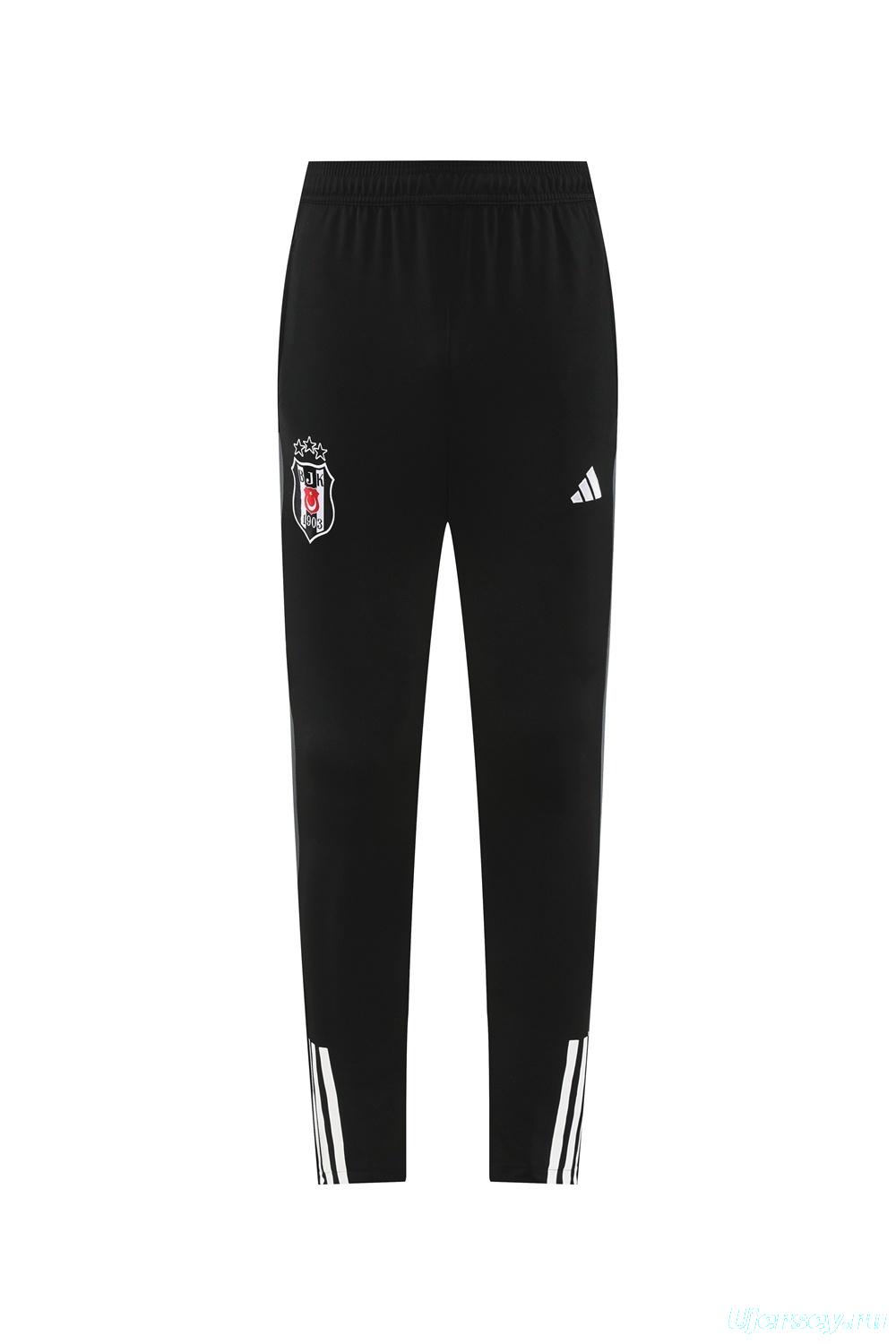 23/24 Turkey Black S-2XL Half Zipper Jacket+Long Pants