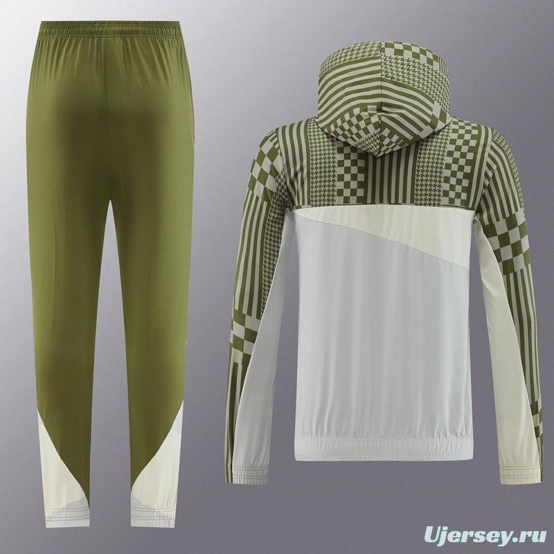 AC Milan Half Zipper Jacket+Long Pants S-2XL