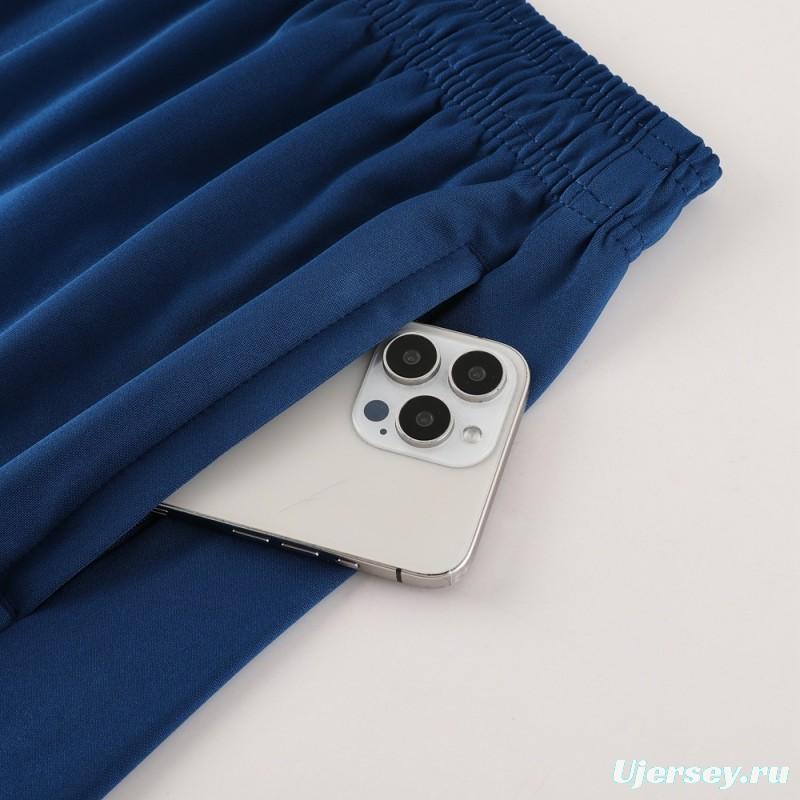 2025 Portugal Royal Blue Short Sleeve+Soccer Shorts