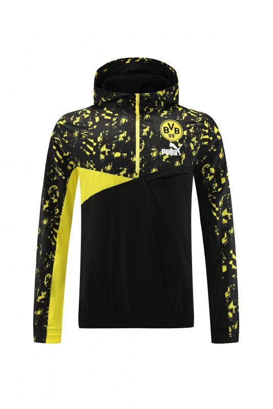 Borussia Dortmund Half Zipper Jacket+Long Pants S-2XL