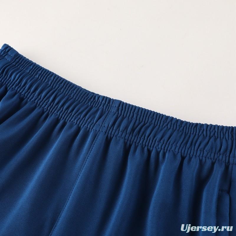 2025 Portugal Royal Blue Short Sleeve+Soccer Shorts