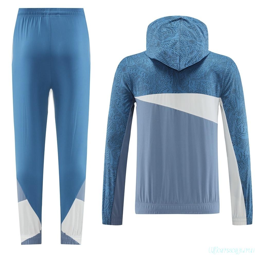 25/26 Olympique Marseille Half Zipper Jacket+Long Pants S-2XL