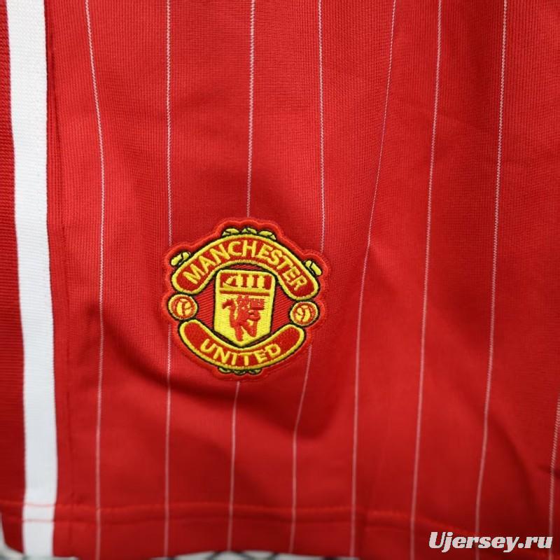 Player Version 25/26 Manchester United Red Adidas Original Shorts