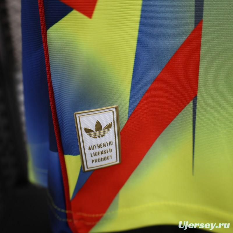 25/26 Player Version  Arsenal Third Multi-Color with Geometric Diamond Pattern Jersey