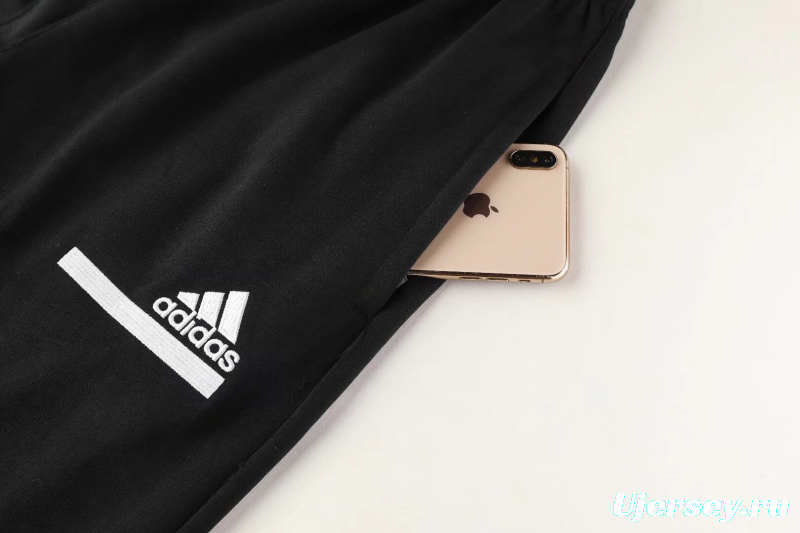 25/26 Juventus Hoodie White/Black Full Zipper Jacket +Long Pants