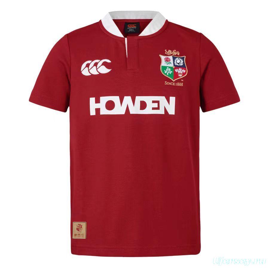 2026 British & Irish Lions Red with White Trim Jersey