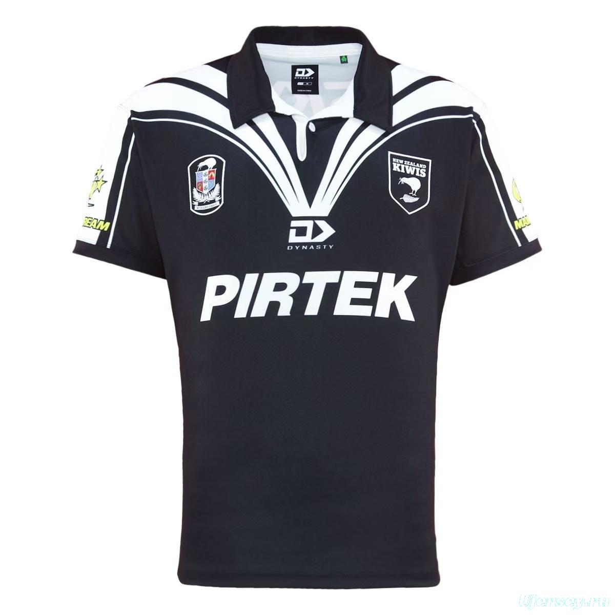 2024 New Zealand Kiwis Black with White V-Chevron Jersey