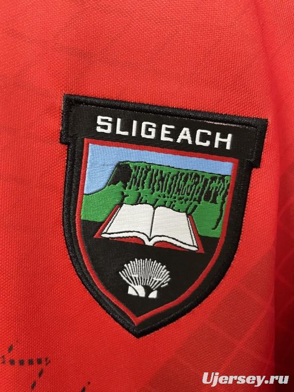 25/26 Sligo GAA Red with Black Geometric Pattern Jersey