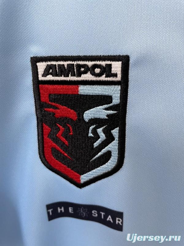 2026 NSW Blues Sky Blue with Navy Trim  Jersey