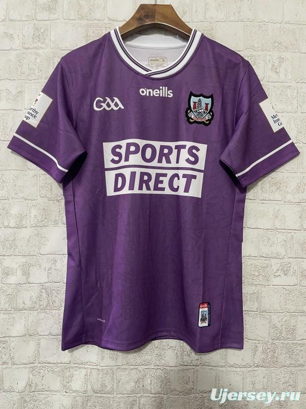 25/26 Kilmacud Crokes Purple with White Trim Home Jersey