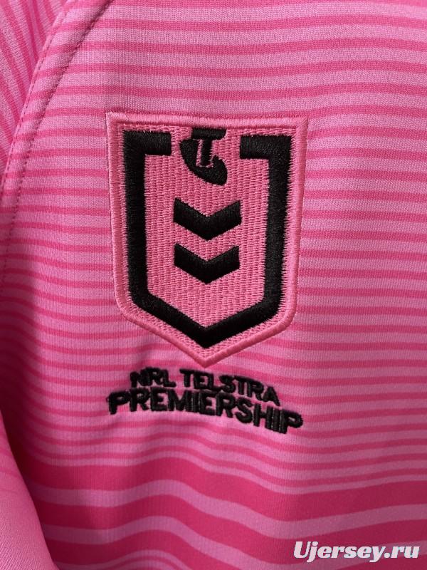 25/26 Penrith Panthers Pink with Gradient Horizontal Stripes Jersey