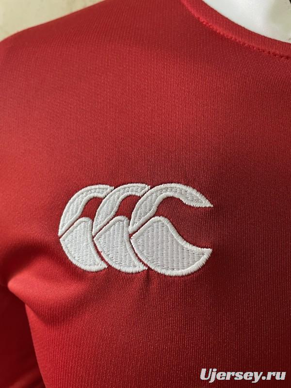 2025 British & Irish Lions Red Long Sleeve Jersey