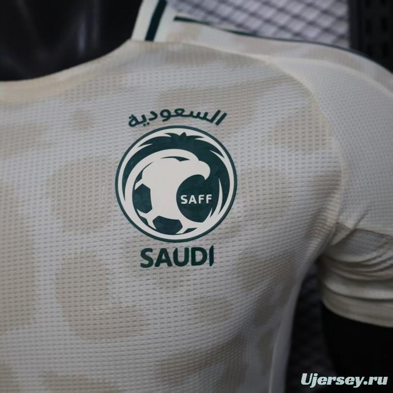 Player Version 2025 Saudi Arabia Away Jersey