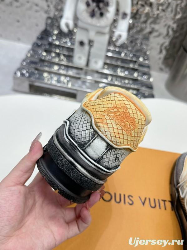 Louis Vuitton LV Trainer Basketball Series Retro Sneakers - LY00430