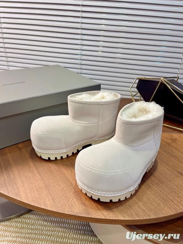 Balenciaga 2025 SS Oversized High-Heel Snow Boots - AS00500