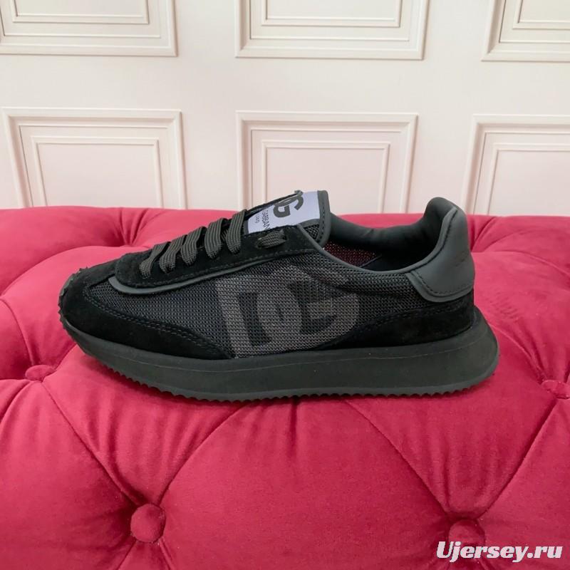 Dolce & Gabbana 2025/SS New Collection Luxury Embroidered Logo Sneakers - AS00300