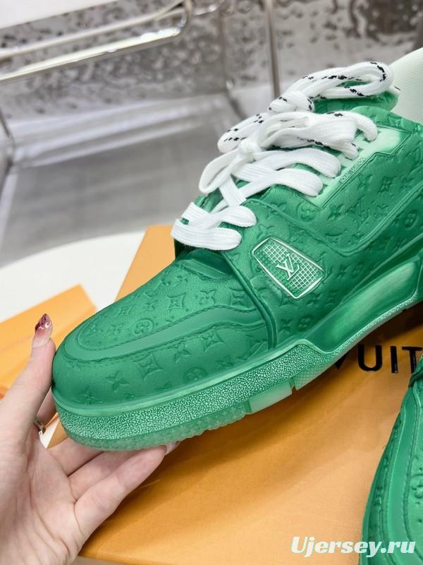 LV TRAINER Basketball Series Washed Sneakers - LY00430