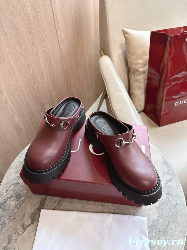 Gucci Women's Mule Shoes with Horsebit Detail - LY00300