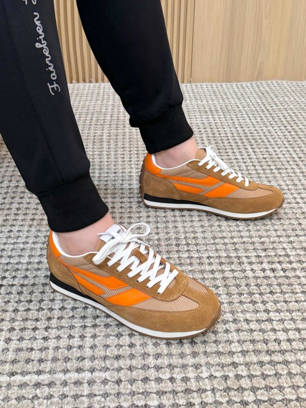 TOM FORD 2025 Spring Summer Fashion Casual Shoes with Classic Color Blocking and Imported Leather Insole - AS00350