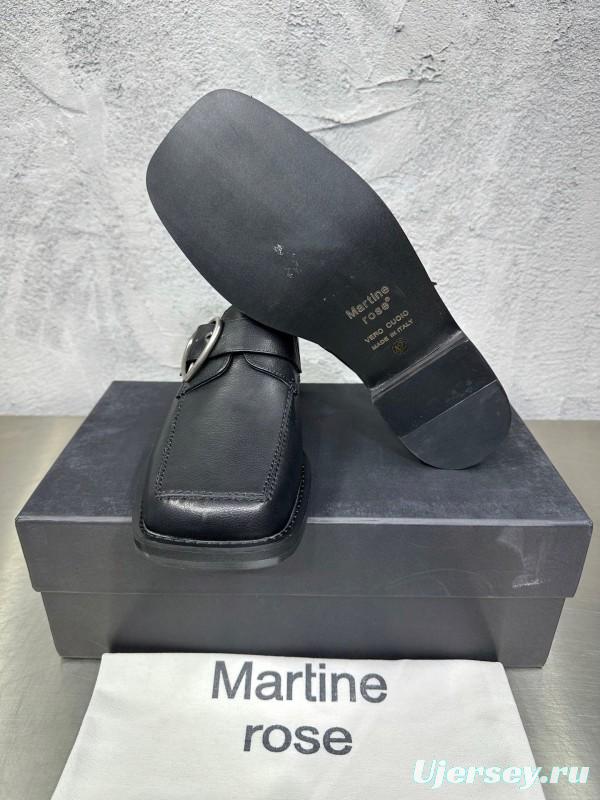 Adidas 2025 SS Square Toe Derby Shoes with Chain Buckle - KFY00400